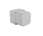 PUSZKA ELEKTRYCZNA INSTALACYJNA PODTYNKOWA HERMETYCZNA IP55 110x110x147 mm