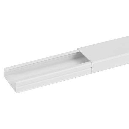 Kanał kablowy 46x18 MM do bocznego montażu systemu ramek i gniazd 45x45