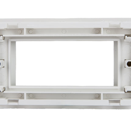 Ramka do kanału 102x34-102x50-121x50 (45x45) podwójna biała