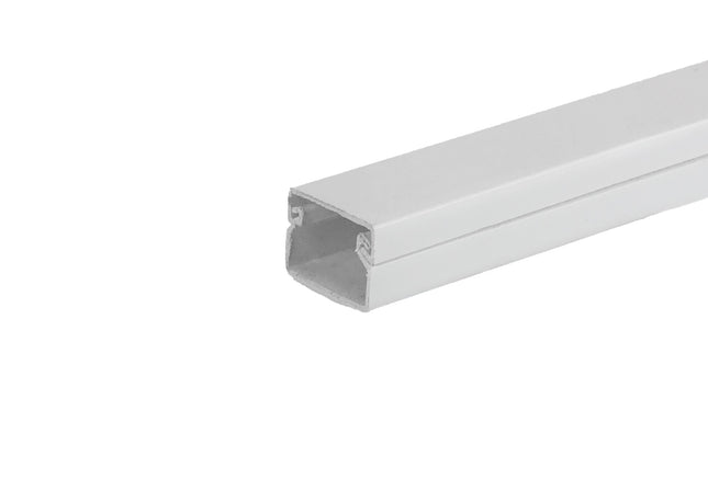 PVC-Kabelkanal 15x10 mm 2 m Elektroinstallationskanal für Kabel