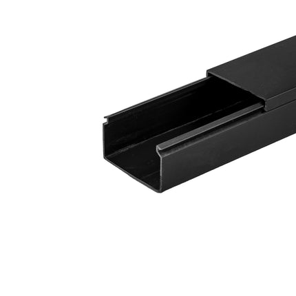 Koryto kablowe PVC 40x25 mm 2m czarne kanał elektroinstalacyjny