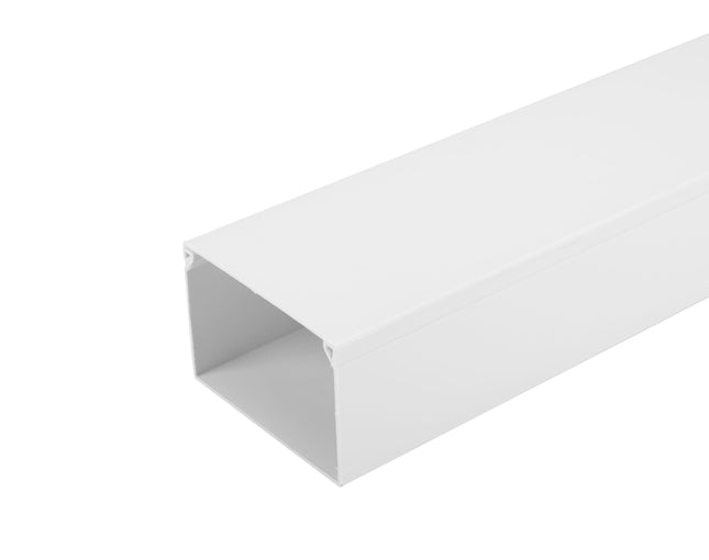 KORYTO KABLOWE LISTWA KANAŁ ELEKTROINSTALACYJNY KORYTKO Z TAŚMĄ 60x40 2M Euro-Box