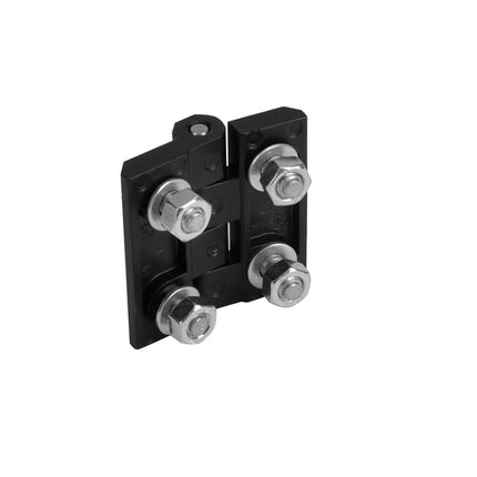 ZAWIAS PRZYKRĘCANY SKRZYDEŁKOWY KOMPLET MONTAŻOWY METALOWY PŁASKI 60x60 0Z-0204 Euro-Box