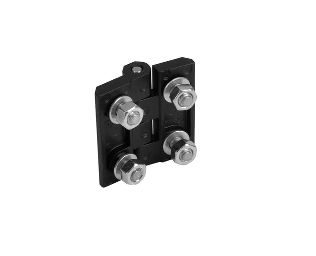 ZAWIAS PRZYKRĘCANY SKRZYDEŁKOWY KOMPLET MONTAŻOWY METALOWY PŁASKI 60x60 0Z-0204 Euro-Box