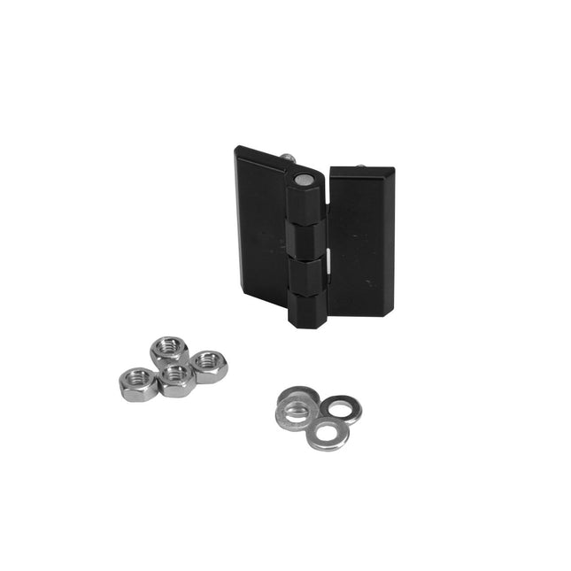 ZAWIAS PRZYKRĘCANY SKRZYDEŁKOWY ZESTAW MONTAŻOWY METALOWY PŁASKI 50x50 0Z-0207 Euro-Box