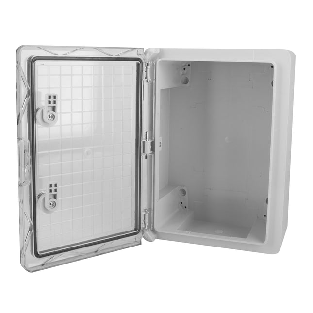 ROZDZIELNIA SKRZYNKA ELEKTRYCZNA OBUDOWA HERMETYCZNA TRANSPARENTNA ABS 25x35x15 IP65