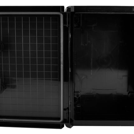 HERMETYCZNA ROZDZIELNIA SKRZYNKA ELEKTRYCZNA OBUDOWA 25x35x15 IP65 CZARNA