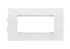 Ramka do kanału 102x34-102x50-121x50 (45x45) podwójna biała