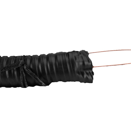 RURA KARBOWANA METALOWA PESZEL Z PILOTEM W POWŁOCE PVC FI 32/36 25 M