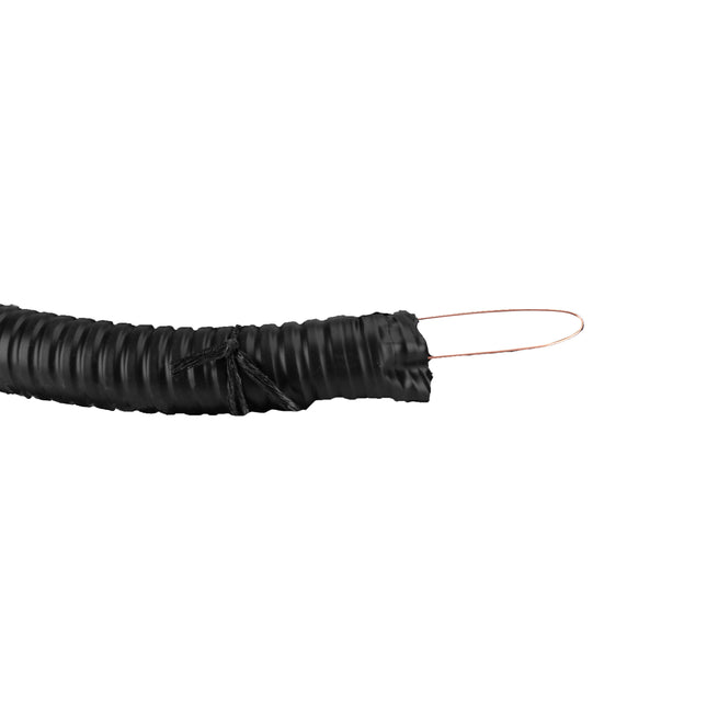 RURA KARBOWANA METALOWA PESZEL Z PILOTEM W POWŁOCE PVC FI 32/36 25 M
