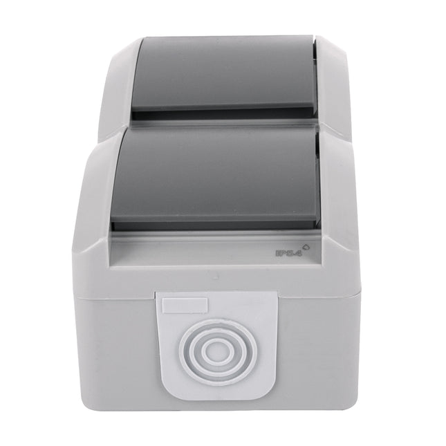 Dual Vertical Electrical Socket NORA