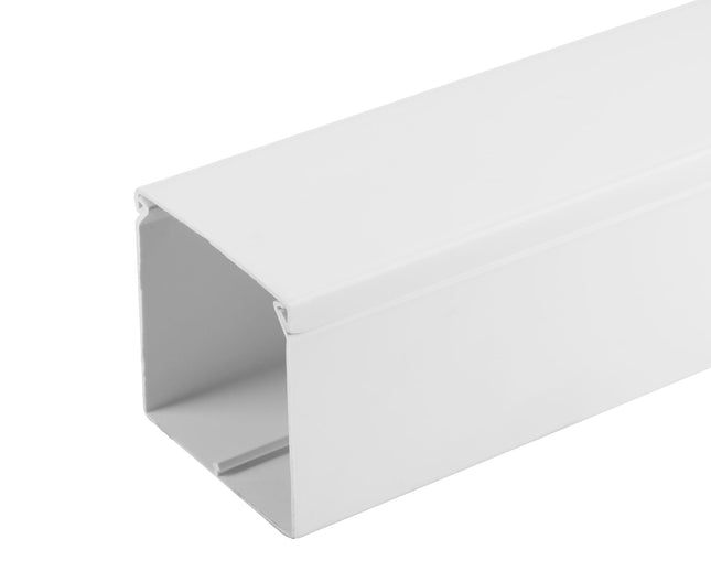 KORYTO KABLOWE LISTWA KANAŁ KABLOWY KORYTKO Z POKRYWĄ 75x75 2M Euro-Box