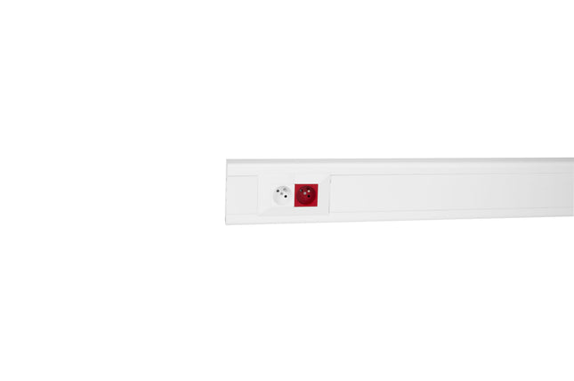 Listwa elektroinstalacyjna modułowa 121x50 MM do montażu ramkowego gniazd 45x45 2M