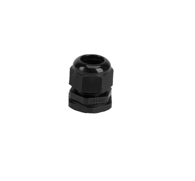 DŁAWIK KABLOWY DŁAWICA KABLOWA CZARNA WODOODPORNA PG-21 IP68 5szt Euro-Box