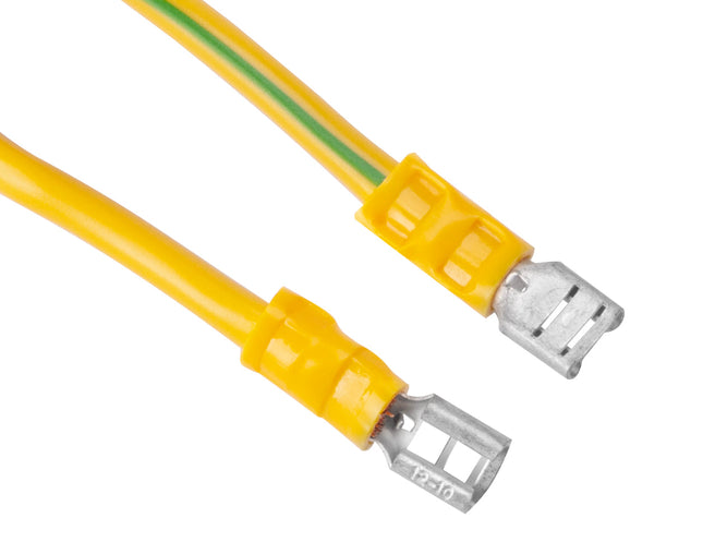 Komplet uziemienia kabel przewód linka uziemiająca LGY 4 mm2 0,25m Euro-Box