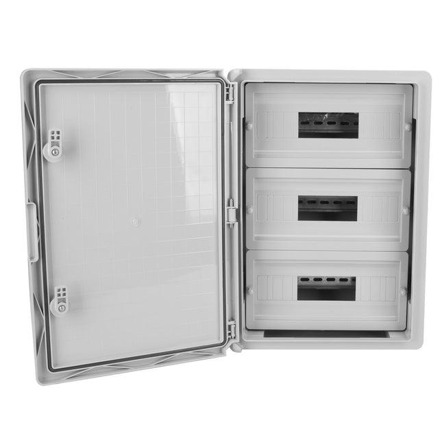 Szafka montażowa hermetyczna 350x500x190 z zestawem do montażu osprzętu IP65