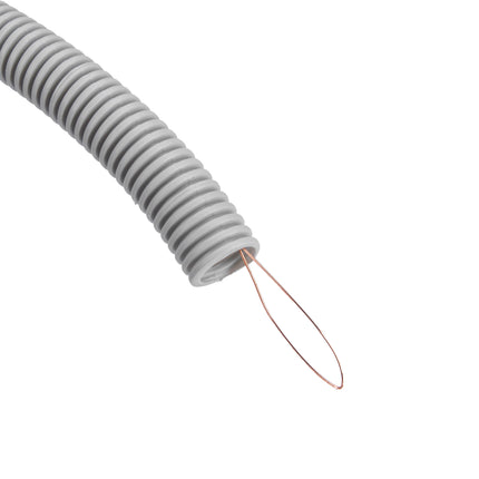 Rura peszel fi 11,2/16 mm z pilotem 750N PE szara bezhalogenowa 100m