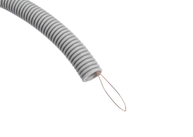 Rura peszel fi 11,2/16 mm z pilotem 750N PE szara bezhalogenowa 100m