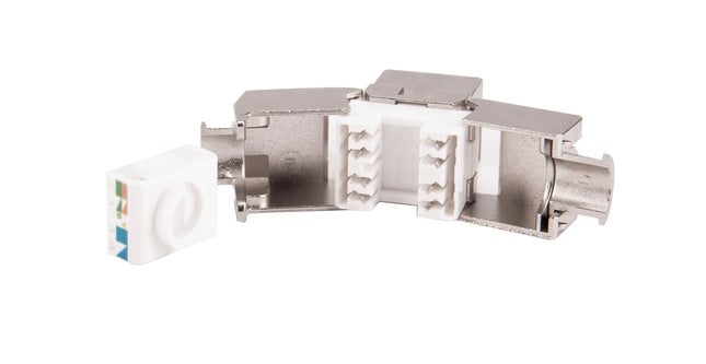 KEYSTONE METALOWY CAT. 5 RJ45 FTP beznarzędziowy IP-1150-F Euro-Box