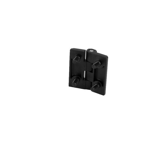 ZAWIAS PRZYKRĘCANY ZE SZPILKAMI SKRZYDEŁKOWY METALOWY PŁASKI 60x60 CZARNY Euro-Box