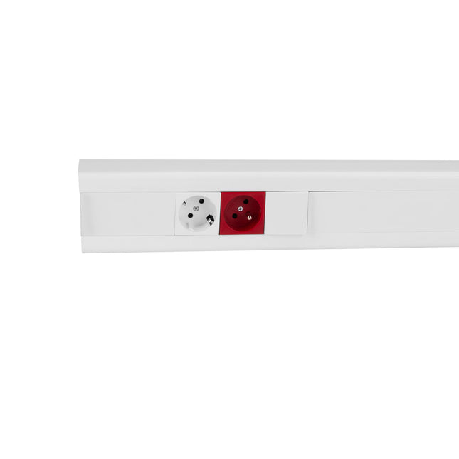 Listwa elektroinstalacyjna 85x50 bezpośredni montaż osprzętu 45x45 2M