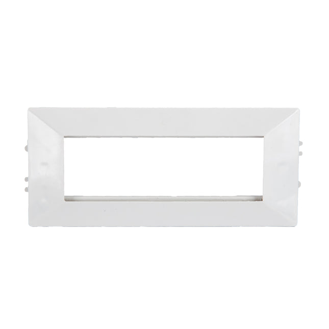 Ramka do kanału 102x34-102x50-121x50 (45x45) potrójna biała