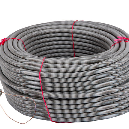 Rura peszel Fi 11,20/15,85 z pilotem 750N niepalna PVC szare 100M