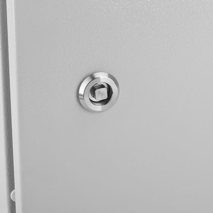 Zamek kwadrat ćwierćobrotowy do szaf gazowych chromowany 1ZP-0340