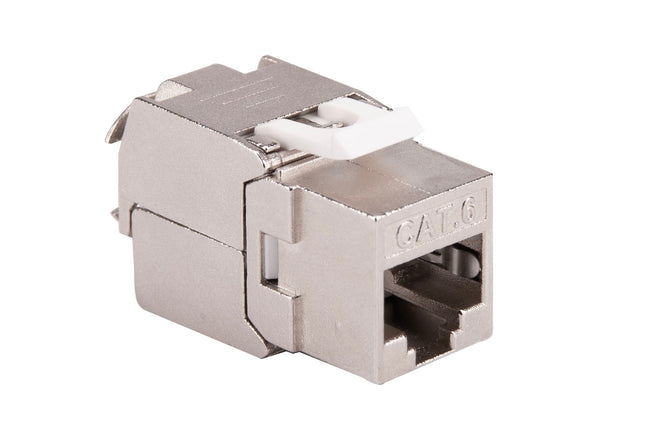 KEYSTONE METALOWY CAT. 6 RJ45 FTP beznarzędziowy IP-1160-F Euro-Box