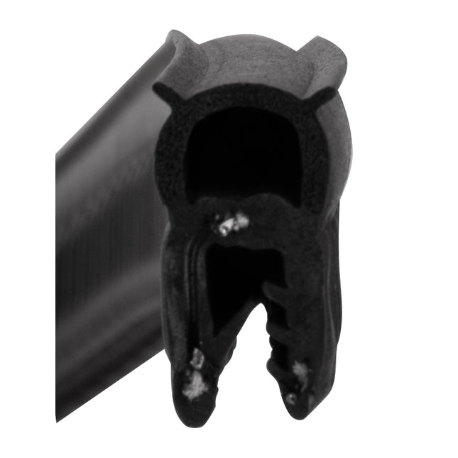 Uszczelka krawędziowa zbrojona samozaciskowa górna z bąblem 1-3,5 mm NBR 1 m 12EUK-0006