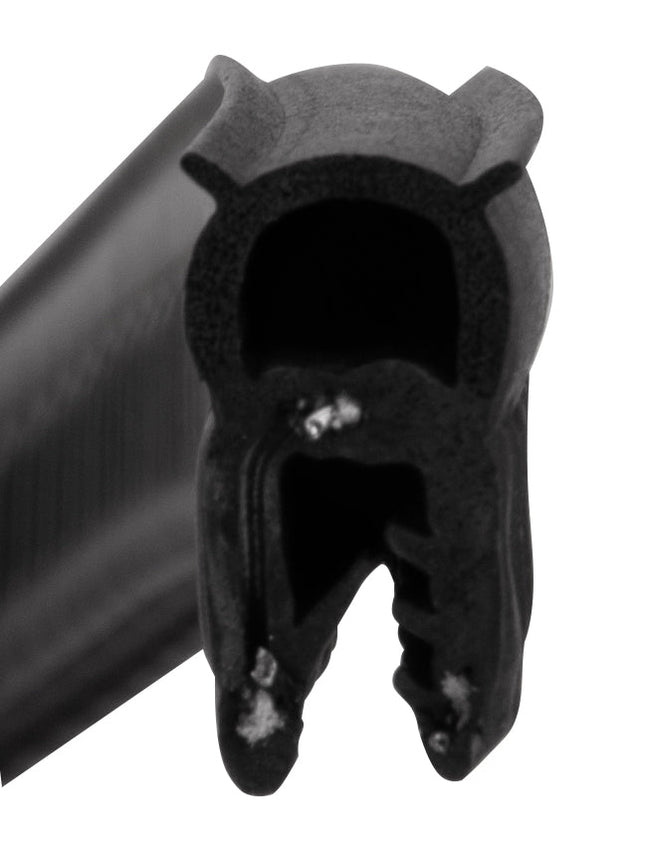 Uszczelka krawędziowa zbrojona samozaciskowa górna z bąblem 1-3,5 mm NBR 1 m 12EUK-0006 Euro-Box