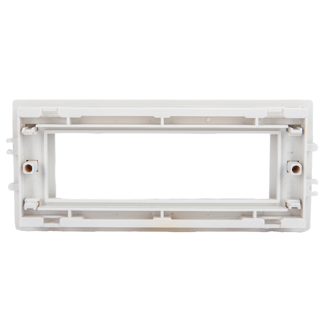 Ramka do kanału 102x34-102x50-121x50 (45x45) potrójna biała