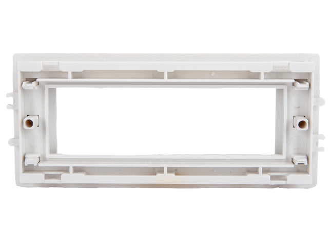 Ramka do kanału 102x34-102x50-121x50 (45x45) potrójna biała