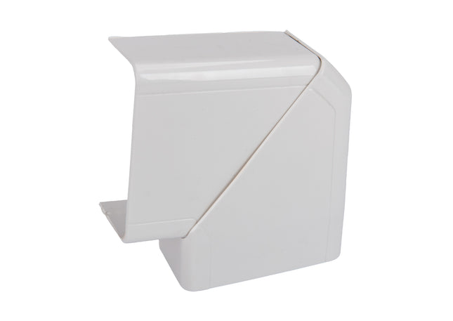 Łącznik L narożny do koryta kanału kablowego 46x18 46x25 mm