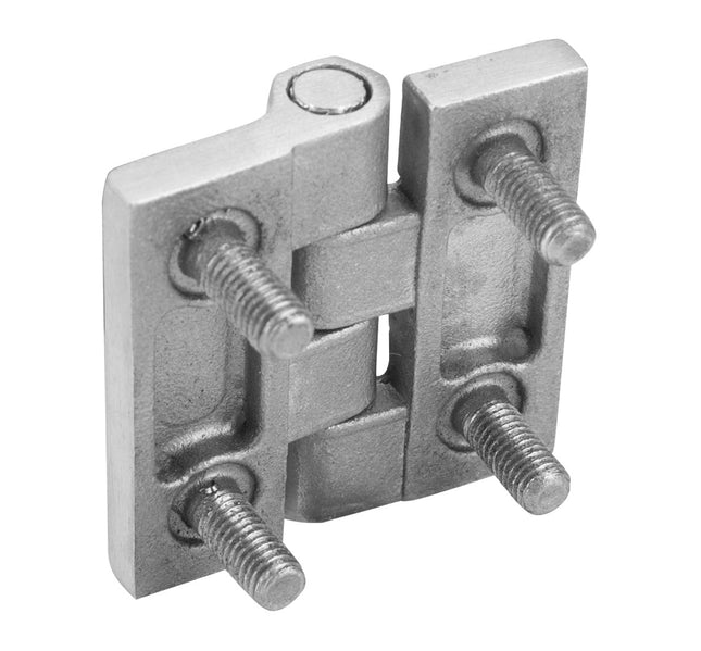Zawias przykręcany ze szpilkami płaski nierdzewny 40x40 M5x12 0Z-0163 Euro-Box