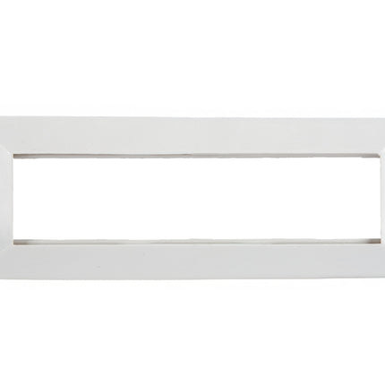 Ramka do kanału 102x34-102x50-121x50 (45x45) poczwórna biała
