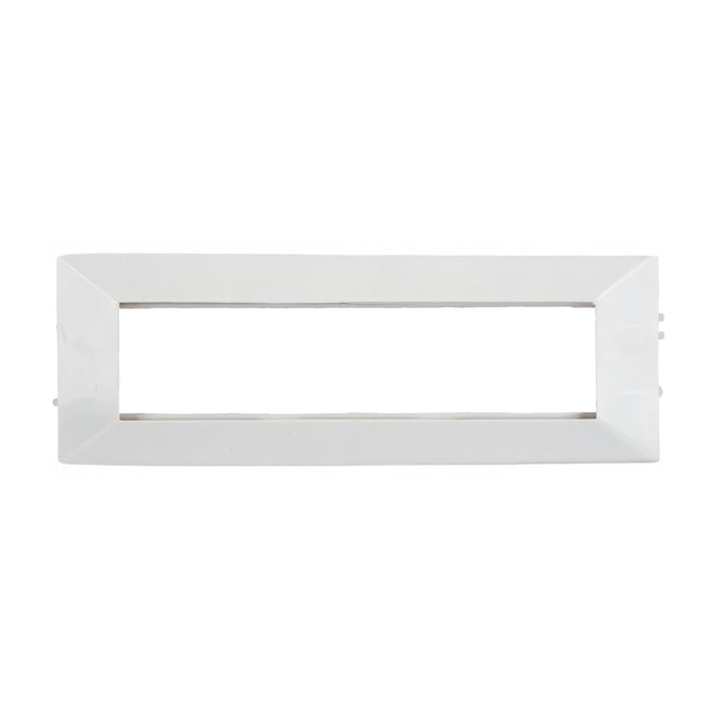 Ramka do kanału 102x34-102x50-121x50 (45x45) poczwórna biała