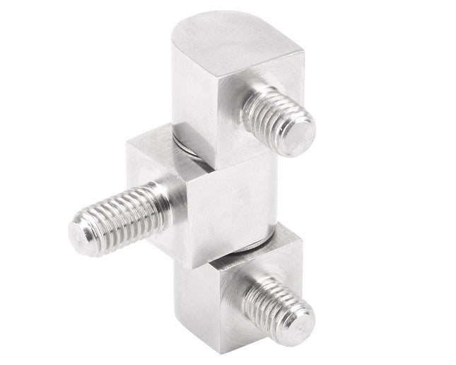 Zawias boczny przykręcany 3 śruby nierdzewny 0Z-0160 Euro-Box