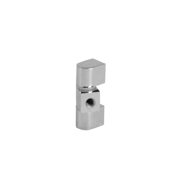 SS304 3-piece M6 screw-on hinge with silicone washers 0Z-0188