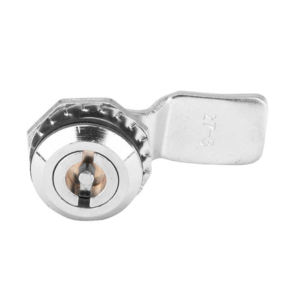 Zamek płetwa ćwierćobrotowy do szaf gazowych chromowany 1ZP-0081 Euro-Box