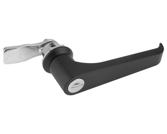 Zamek krzywkowy z uchwytem typu L 1ZP-0331 Euro-Box