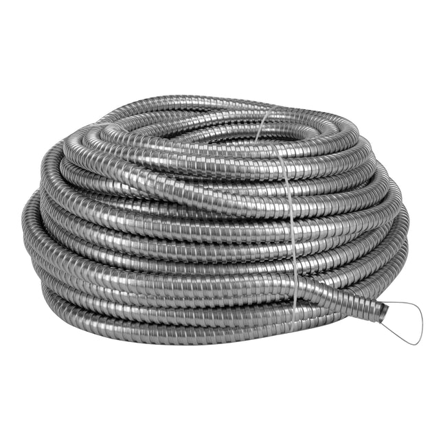 Rura karbowana peszel metalowy z pilotem FI 21/24 50M