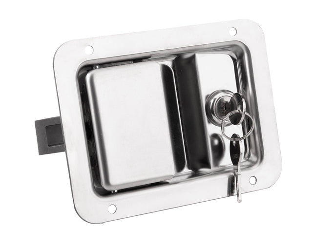Zamek zatrzaskowy kontenerowy ze stali nierdzewnej 1ZC-0199 Euro-Box