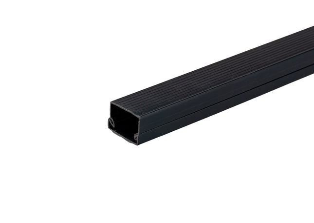 Koryto kablowe PVC 25x16 czarne 2m kanał instalacyjny