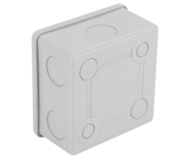 Puszka elektryczna natynkowa hermetyczna 85x85x42 Euro-Box