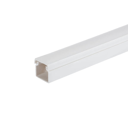 Koryto Kablowe PVC 16x16 2 m Listwa Elektroinstalacyjna Kanał Kablowy z Pokrywą