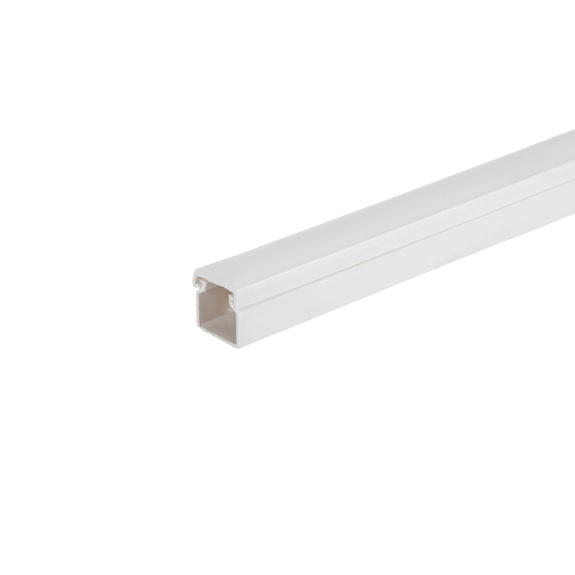 Koryto Kablowe PVC 16x16 2 m Listwa Elektroinstalacyjna Kanał Kablowy z Pokrywą