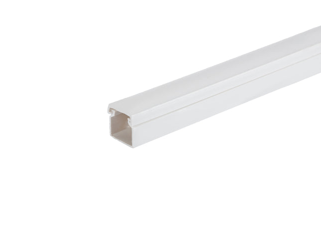 Koryto Kablowe PVC 16x16 2 m Listwa Elektroinstalacyjna Kanał Kablowy z Pokrywą