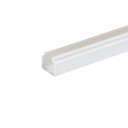 Koryto Kablowe PVC 16x16 2 m Listwa Elektroinstalacyjna Kanał Kablowy z Pokrywą