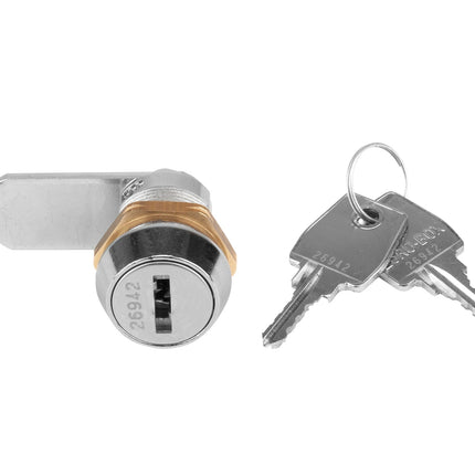 ZAMEK KRZYWKOWY DO SZAFY UBRANIOWEJ BHP SZKOLNEJ JEDEN KOD "25010" 90° A 1ZC-0619 Euro-Box